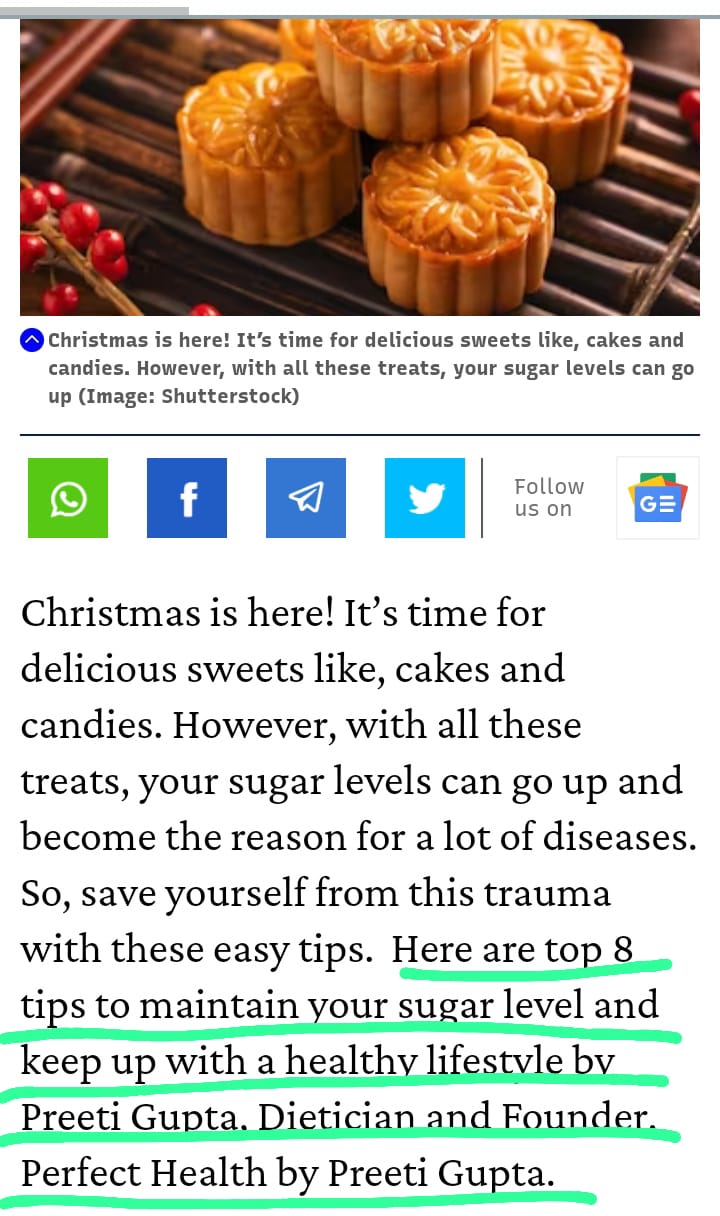 Perfect Health By Preeti Gupta - Media